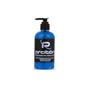 Dynamic Color Proton Stencil Primer Gel, Blue, 8 oz