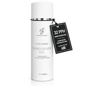 Cosmetic Gel w/ Nano Colloidal Silver - Firms & Tightens Skin - 3.4oz
