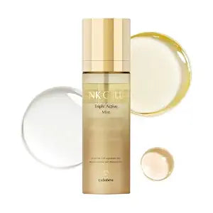 Triple Active Mist, Korean Skincare Glow Spray Serum, Hydrating All-in-One Face Treatment for Radiant, Dewy Skin, Lightweight Daily Routine Care with NK Cell Technology