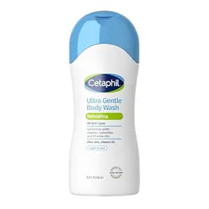 Cetaphil Ultra Gentle Refreshing Body Wash, Hypoallergenic, 16.9oz