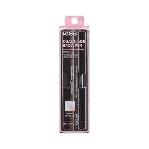 Kiss Dual Blade Brow Pen, Smudge Free, Net Wt. 0.55 mL (0.02 US fl. oz.) ï¿½ï¿½ï¿½ Dark