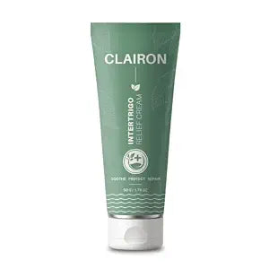 Clairon Intertrigo Skin Care Cream, Anti-Chafing Barrier Cream for Skin Folds, Moisture Control & Friction Protection, Fast-Drying Non-Greasy Formula