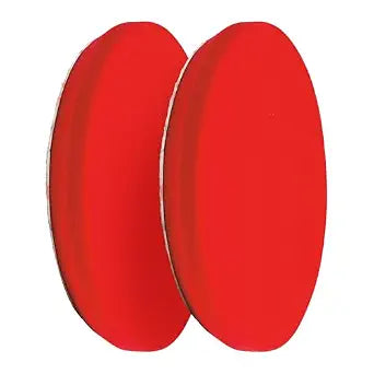 Griot's Garage 6.5 Red Foam Waxing Pads for Car Detailing, Polishing and Buffing Pads for Use with Waxes and Sealants, 10624, Set of 2