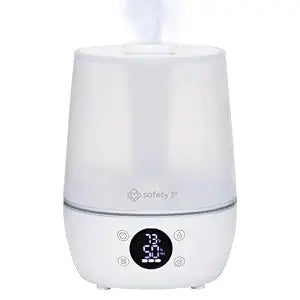 Safety 1st Humid Control Filter Free Humidifier, Detects temperature and humidity levels, White