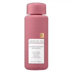 Kristin Ess Biotin Shampoo - Sulfate Free + Color Safe - Promotes Healthy Hair Growth, Strengthens + Nourishes Dry Damaged Hair - Anti-Breakage Fortifying Biotin Repair Shampoo for Volume - Vegan
