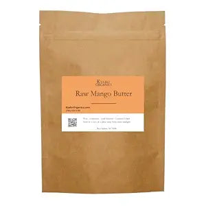 Kyabo 3Lbs MANGO BUTTER PREMIUM Organic Unrefined Raw Virgin 100% Pure Cold Press Grade A Non GMO 100% Natural For Skin BodyCare Beauty Moisturizer DIY For Body Butters, Soap Making,Lotions, Creams���