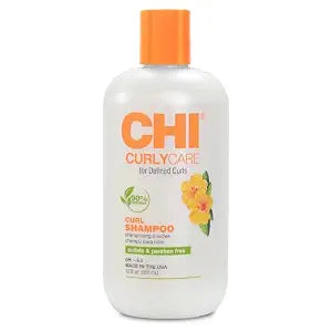 CHI CurlyCare Curl Shampoo, Hydrates Curls & Reduces Frizz, 12 Oz