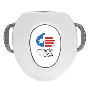 Soft Potty Seat  Cushioned Toddler Toilet Trainer with Easy-Grip Handles, Made in USA, Designed for Early Potty Training