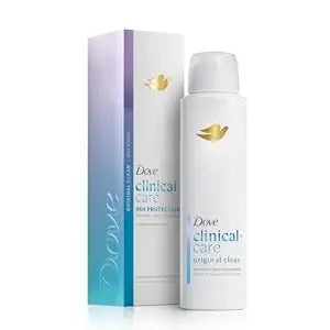 Dove Clinical + Care Original Clean Antiperspirant Dry Spray, 3.8 oz