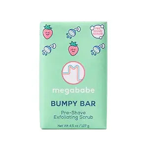 Megababe Bumpy Bar, Pre-Shave Exfoliating Scrub, 4.5 oz