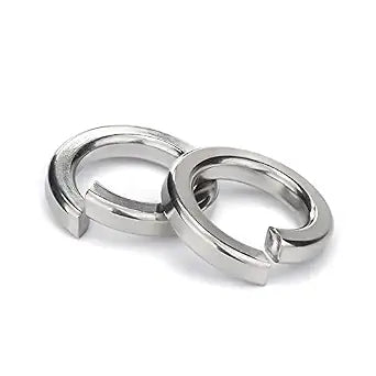 M8 Split Lock Washer, 18-8 (304) Stainless Steel Spring Lock Washer 100PCS