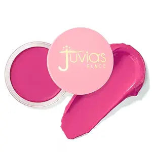 Juvia's Place Blushed Cream Blush ï¿½ï¿½ï¿½ Pinch Me ï¿½ï¿½ï¿½ Multi-Purpose Cream Blush for Cheeks & Lips - 2in1 Formula, Smooth, Blendable Texture for a Soft Dewy Finish - Buildable & Lightweight