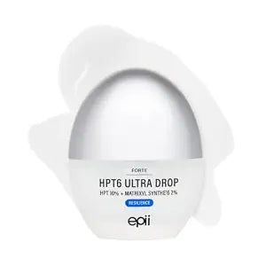 HPT6 Ultra Drop 10% - Anti Aging Peptide Serum for Face with HPT Complex 10% & Matrixyl Synthe'6 2% - Firming & Skin Tightening Serum for Wrinkles, Fine Lines, Elasticity & Deep Hydration 30mL