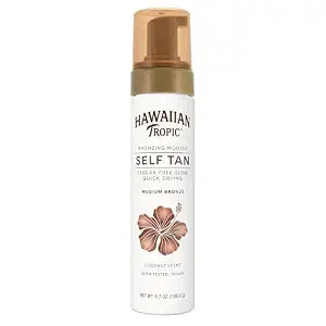 Hawaiian Tropic Express Self Tanner Mousse, 6.7 Oz
