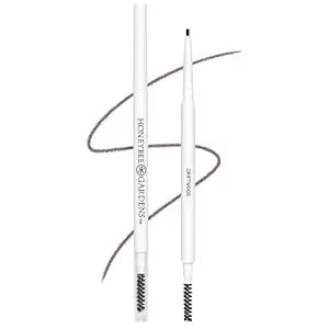 Honeybee Gardens Fine Point Brow Pencil, Driftwood, Precision Brow Pencil