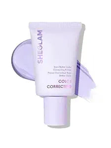 SHEGLAM Even Better Color Correcting Primer Skin Care Long-lasting Smooth Skin-Purple