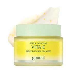 GOODAL Green Tangerine Vitamin C Cream [Advanced Ver.] ��� Vitamin C Cream with 5% Niacinamide | Fades Dark Spots, Boosts Radiance & Hydrates | Korean Skincare 1.69oz / 50ml