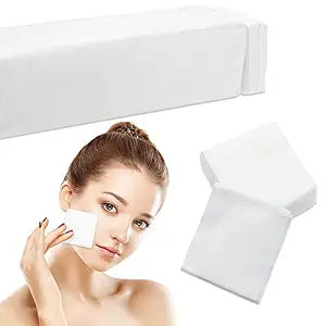Leelosp 600 Pcs 2x2 Esthetic Wipes Disposable Non-woven Facial Squares
