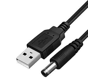 USB Charging Cord for Aquasonic Icon/COSLUS C30 / Rtauys M5 / NicwellElectric Toothbrush, 3.5mm Port Charger