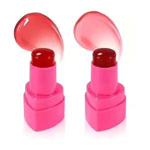 2PCS Jelly Blush Stick for Cheeks,Cooling Water Jelly Tint Stick