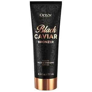 Onyx Black Caviar Ultra Dark Indoor Tanning Bed Lotion with Bronzer