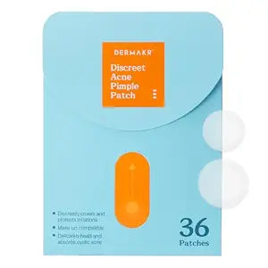 Discreet Acne Pimple Patch | Spot Cover & Treatment Solution Cystic Acne & Pimple | Hydrocolloid Facial Stickers | Waterproof Patches Invisibly Cover Pimples (4packs)