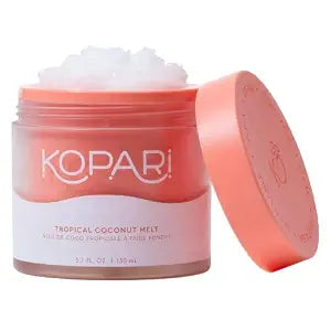 Kopari Organic Tropical Coconut Melt, Multi Purpose Moisturizer, 100% Unrefined Coconut Oil, Body, Hair and Face, Clean & All Natural, 5 oz