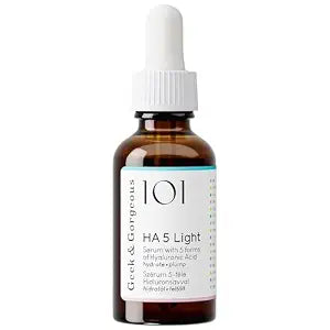 Geek & Gorgeous HA 5 Light Hydrating Serum, 5-Form HA, 1 oz