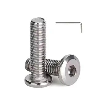 1/4-20 x 1-3/4" (20 Pack) Flat Head Hex Socket Cap Screws Bolts, 304 Stainless Steel 18-8, Hex Drive, Bright Finish, Fully Machine Thread