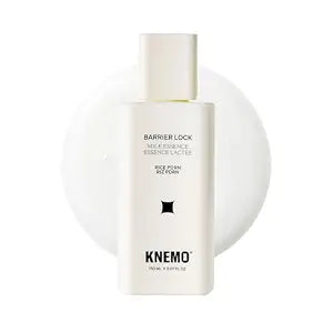 KNEMO BARRIER LOCK Rice PDRN Milk Essence - Intense Hydrating Barrier Repair Milky Toner with 6 Ceramides Deep Moisture for Dry, Sensitive, & Irritated Skin