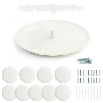 CP3540 Round Ceiling Hole Cover Plate, for 3-1/2 and 5 in Ceiling Wall Hole