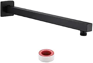 KES Bathroom Replacement Shower Arm, Matte Black, PSAN204-BK-RE