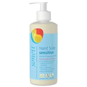 Sonett Liquid Hand Soap, Sensitive, 10 Fl Oz - Fragrance-Free, 1-Pack