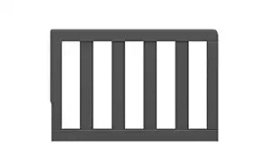 Graco Storkcraft Toddler Safety Guardrail with Slats, Gray