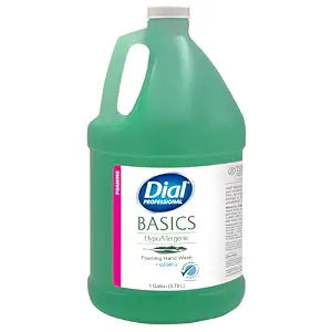Dial Professional Basics Hypoallergenic Foaming Hand Wash, 128 Fl Oz