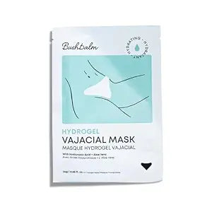 Bushbalm Vajacial Hydrogel Mask - Post Hair-Removal Care, Triangle Mask