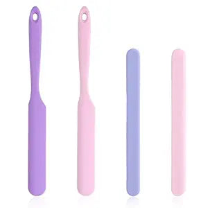 4PCS Silicone Wax Stick, Reusable Popsicle Stick Applicator