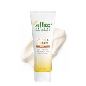 Alba Botanica Sunless Tanner Lotion 4 Oz
