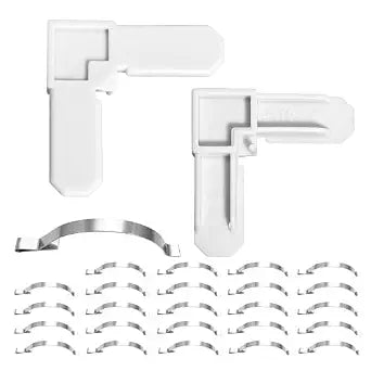 MP7729,5/16 in.x3/4 in.Window Screen Corners & Window Screen Tension Spring