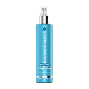 Keratherapy Keratin Infused Moisture Leave In Conditioner Spray, 8.5 fl. oz., 251 ml - Hydrating Leave in Conditioner Spray with Jojoba Oil, Panthenol, Arginine Amino Acid & Wheat Oil for Damaged Hair