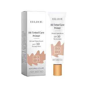 BB Tinted Moisturizer SPF 30, Full Coverage Light-Medium Skin Color Light Hydrating & Smoothing. (natural color)