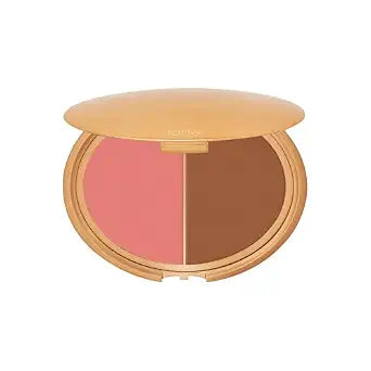 tarte Park Ave Princess Cream Cheek Duo ï¿½ï¿½ï¿½ Blush & Bronzer Duo with Buildable Waterproof Cheek Tint Infused with Coconut, Vitamin E & Guava Seed, Vegan & Cruelt