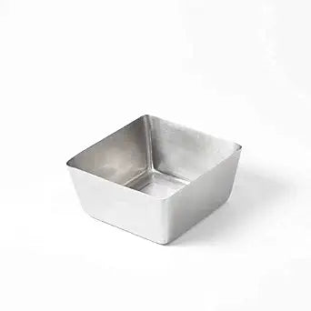 American Metalcraft SSQ73 Stainless Steel Square Bowl, 70-Ounces