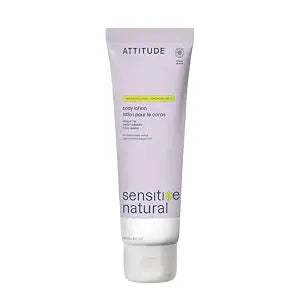 ATTITUDE Face & Body Lotion for Sensitive Skin, Sweet Jasmine, 8 Fl Oz