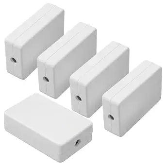5 Pieces Project Box for Electronics, ABS Plastic Project Case