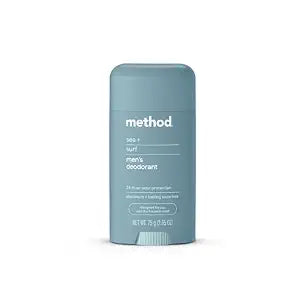 method Men's Deodorant Stick, Sea + Surf, for Sensitive Skin, 2.65oz