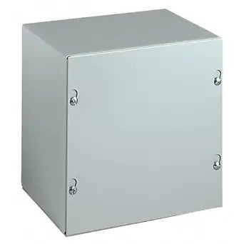 Wiegmann Captive Screws Electrical Enclosures, 8 in H, 4 in D, 8 in W, 1, Steel SC080804NK - 1 Each
