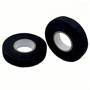 2 Roll Wire Harness Tape,3/4 Inch x 50 FTTotal 100 FT High Temp Wiring Loom Harness, Self-Adhesive Felt Cloth Electrical Tape for Automotive Engines, Noise Dampening, and Cable Protection