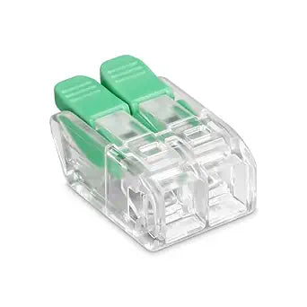 30PCS Lever Wire Connectors 2 Port Electrical Connectors Lever Nuts