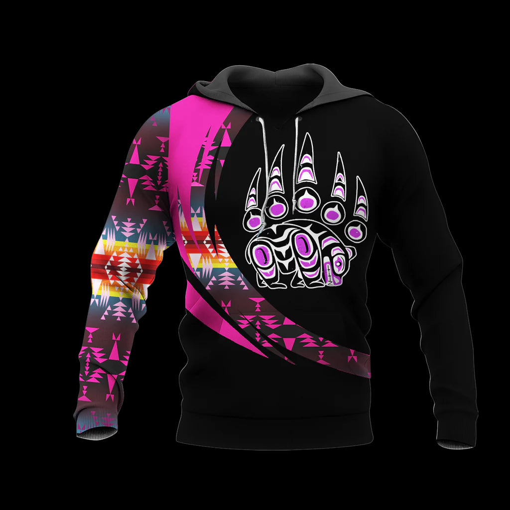 3D Hoodie Native Pride Tribal Design All Over Print